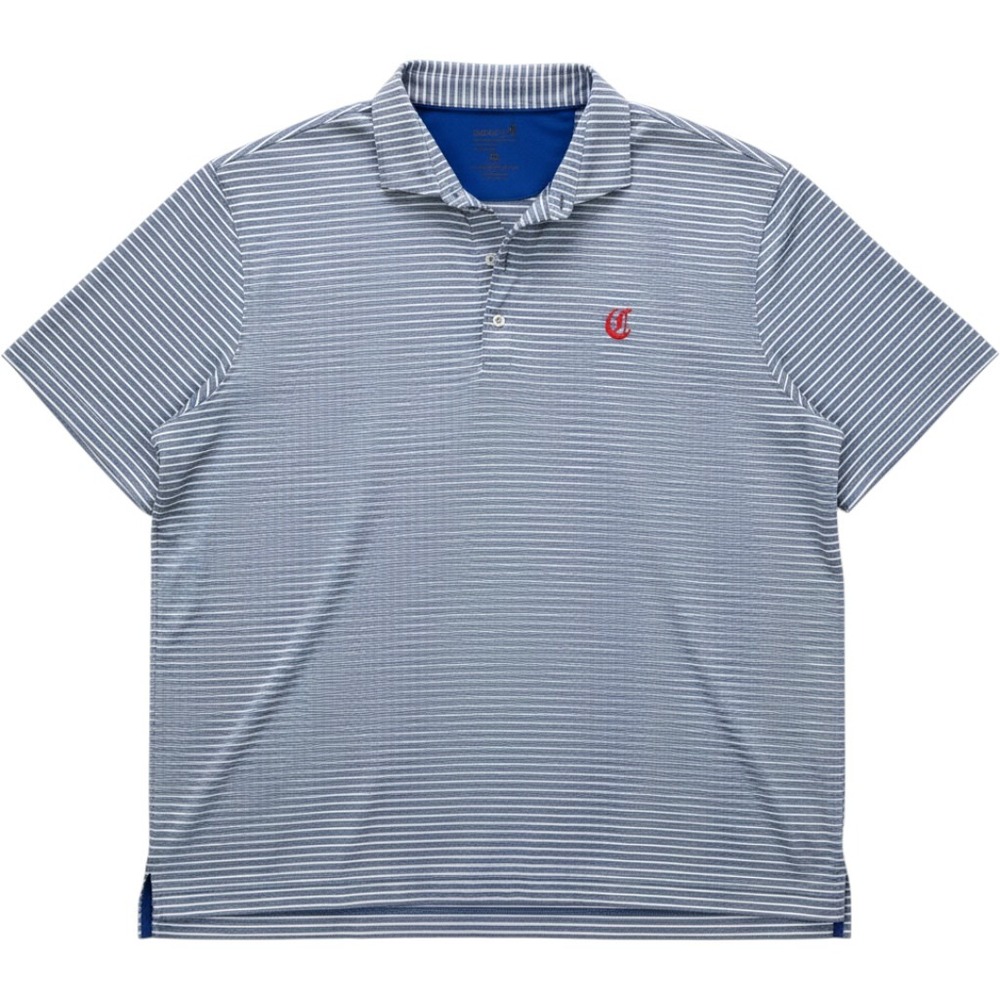 Johnnie-O Mens XXL Cincinnati Reds Performance Polo Shirt Short Sleeve Golf